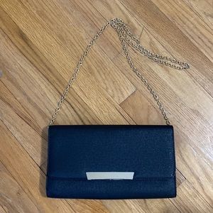 Black Clutch or Crossbody Purse
